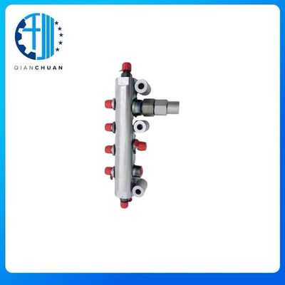 Fuel Common Rail 438-3416  For C6.4 Engine  E320D Excavator Engine Parts