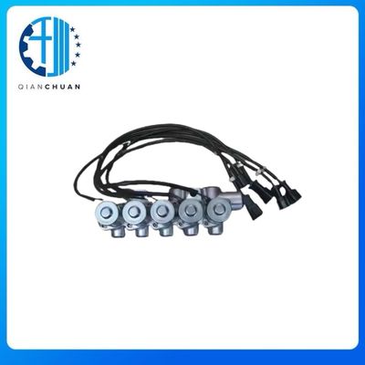 Solenoid Valve Group 206-60-51102 For PC200-6 PC200-6H Excavator Engine Spare Parts