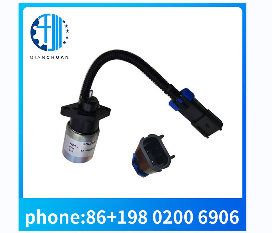 12V Actuator Excavator Engine Parts 0175-12A5C9S SA-4863-12 For Kubota Engine