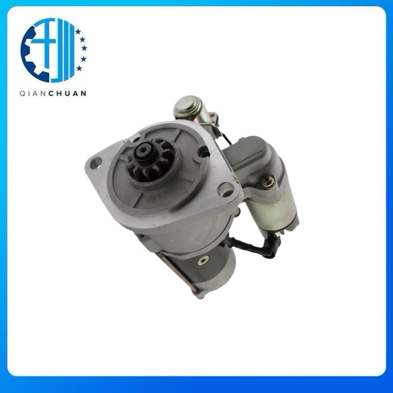 Starter Motor 1988-1993 For Kobelco SK200LS Excavator Engine Spare Parts Mechanical Construction Machinery