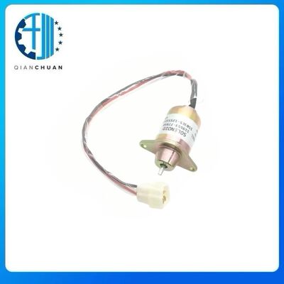 Yanmar SA-4562T SA-5213 उत्खनन इंजन स्पेयर पार्ट्स के लिए स्टॉप सोलेनोइड वाल्व असेंबली 119653-77950